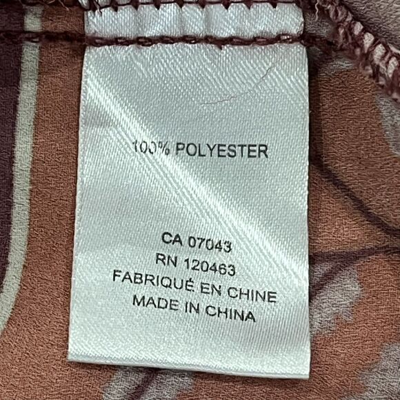 Cynthia Rowley Floral Patchwork Print Button Up Top Size 1X Bloomcore Cottage - Picture 6 of 12